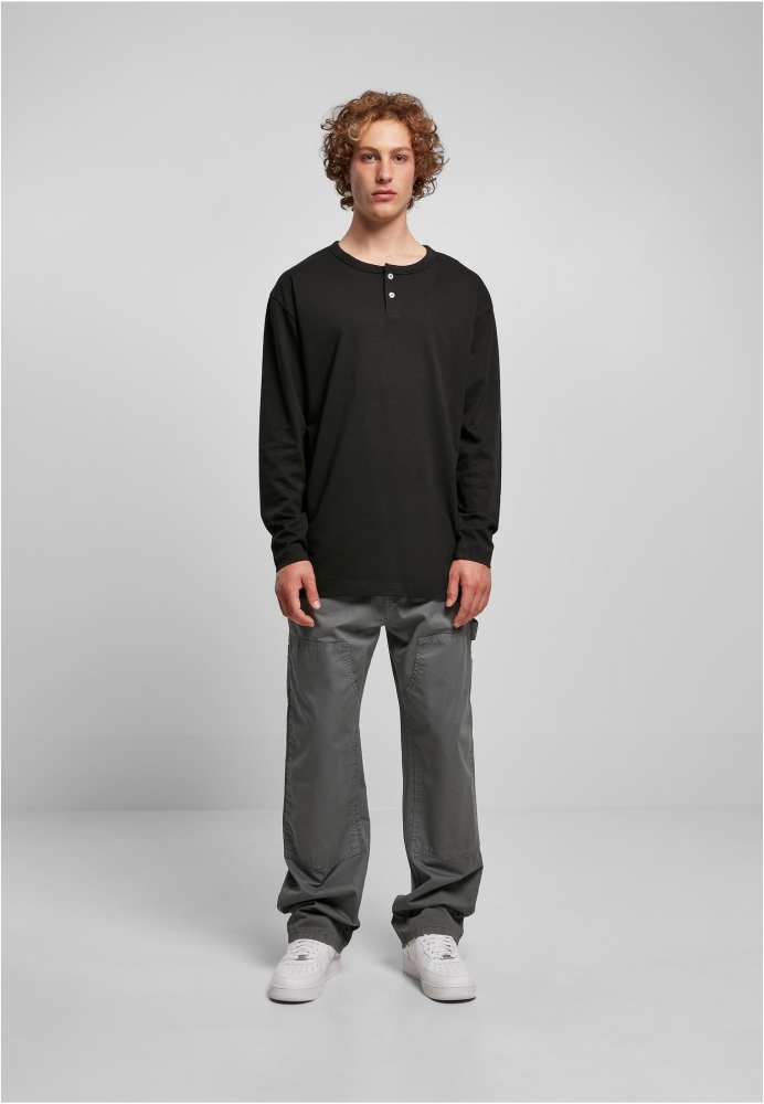 Organic Oversized Henley Longsleeve Urban Classics