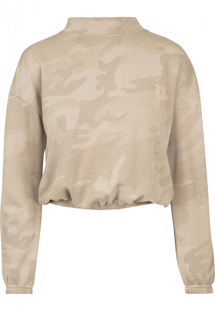 Camo Turtleneck Crew dama Urban Classics