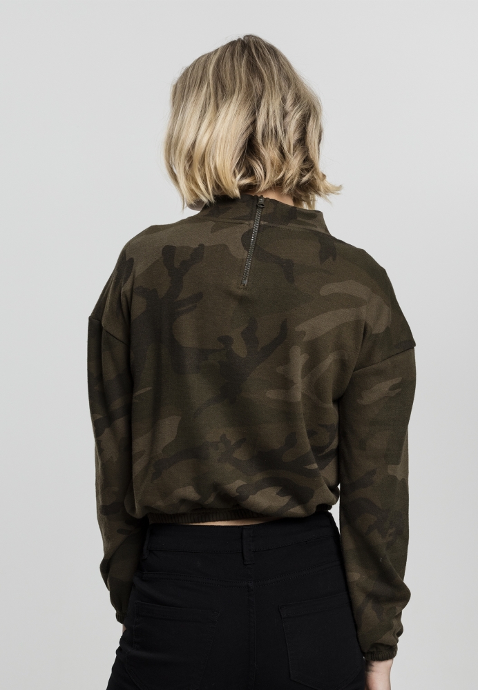 Camo Turtleneck Crew dama Urban Classics