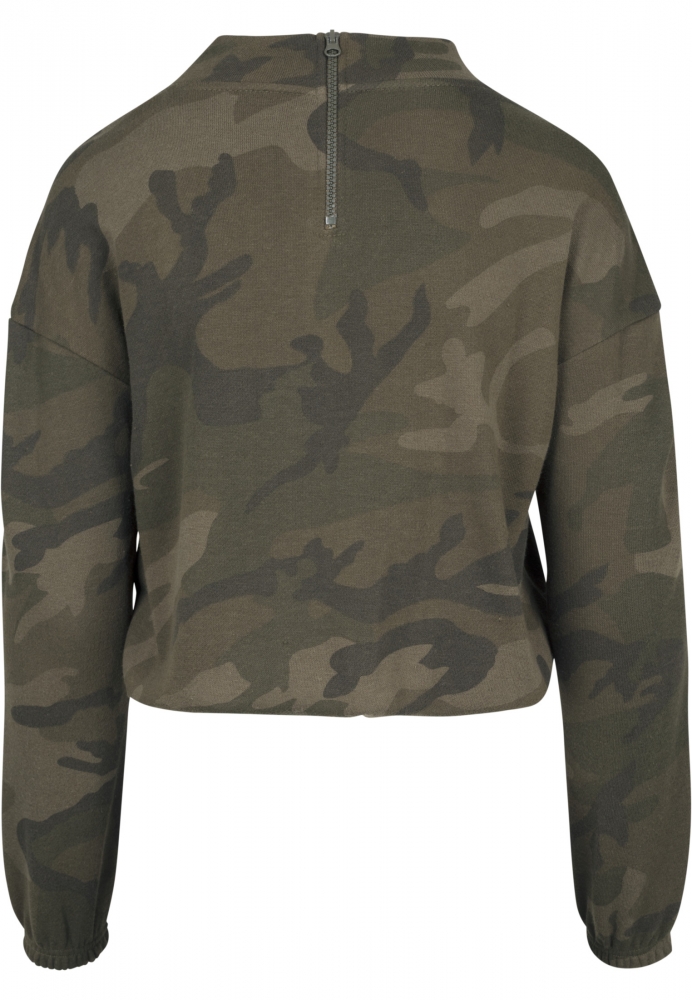 Camo Turtleneck Crew dama Urban Classics