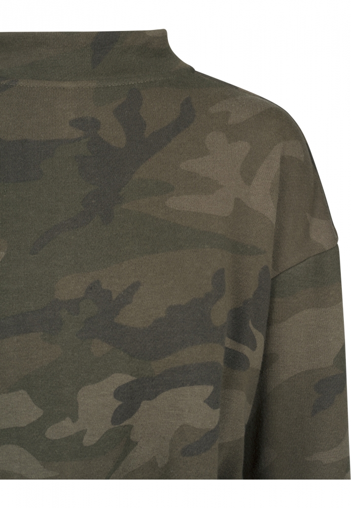 Camo Turtleneck Crew dama Urban Classics