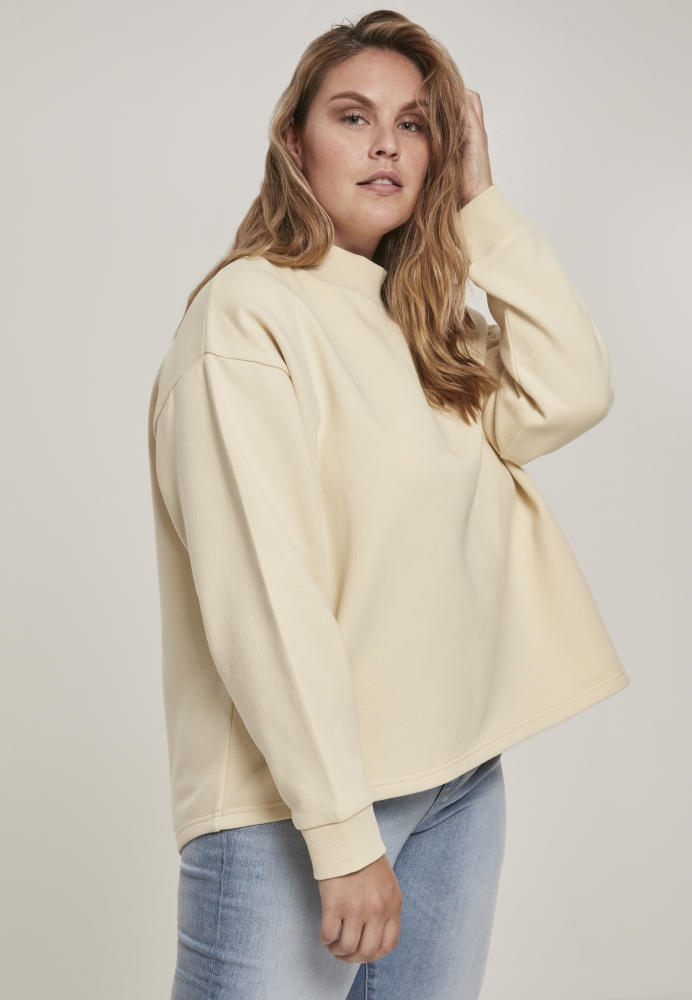 Oversized High Neck Crew dama Urban Classics