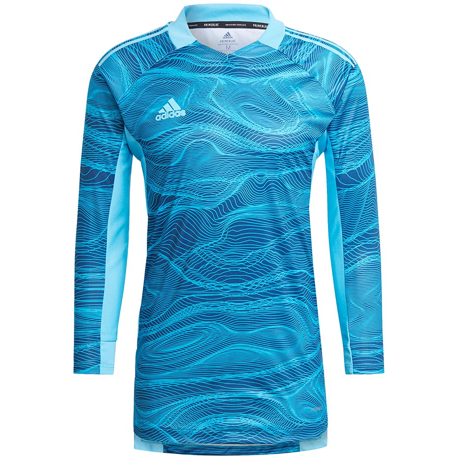 Koszulka męska adidas Condivo 21 Portar Jersey Long Slevee Primeblue niebieska GT8418