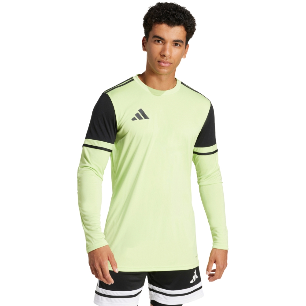 Men's Portar jersey adidas Squadra 25 Maneca Lunga lime JG1129