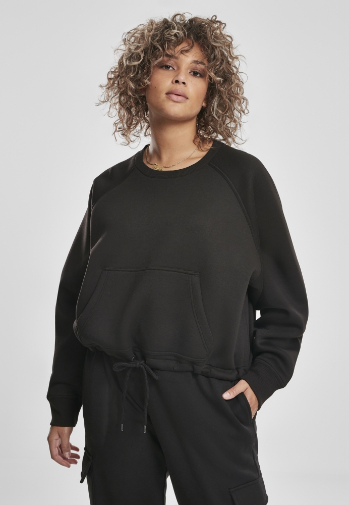 Oversized Short Raglan Crew dama Urban Classics