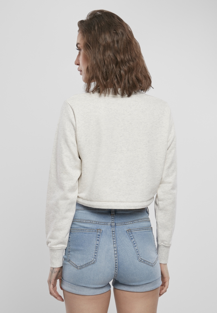 Oversized Cropped Crewneck dama Urban Classics