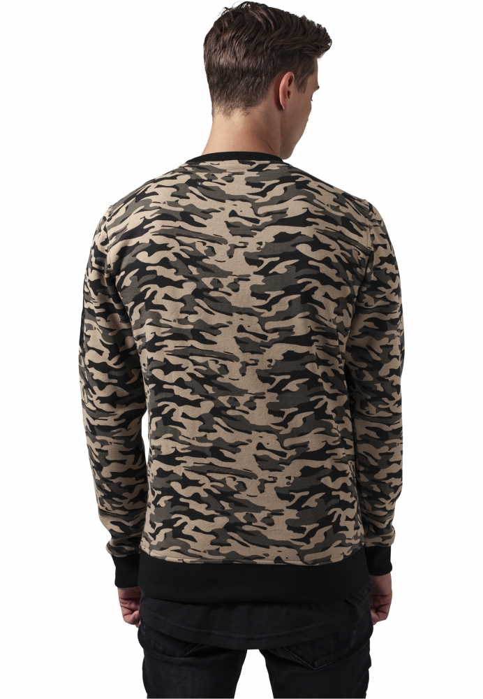 Sweat Camo Bomber Crew Urban Classics