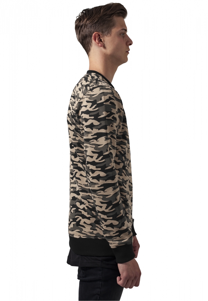 Sweat Camo Bomber Crew Urban Classics