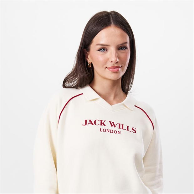 Bluza trening Jack Wills Vintage Collar Crew