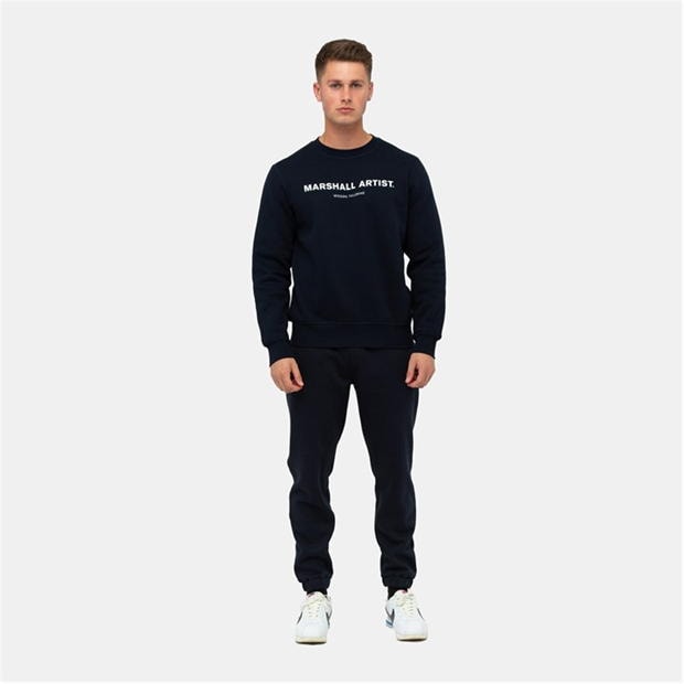 Bluza trening Marshall Artist Artist Stampa Crewneck