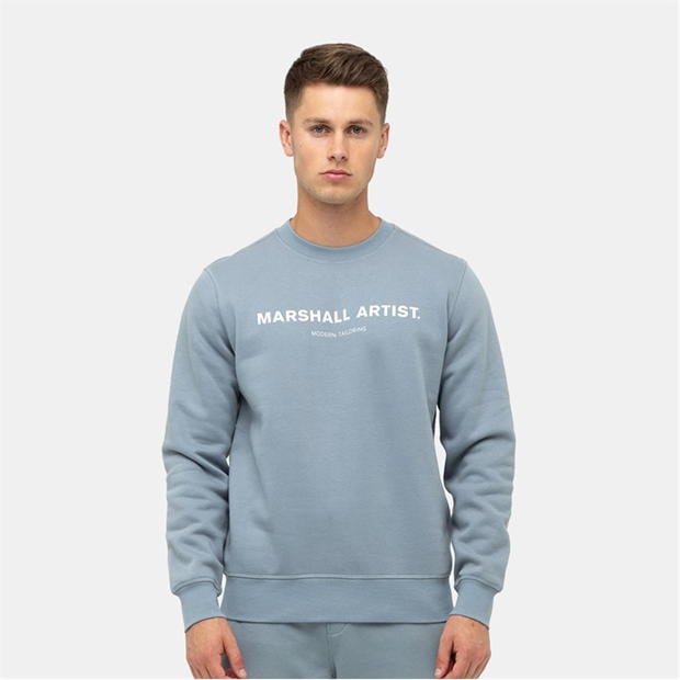 Bluza trening Marshall Artist Artist Stampa Crewneck