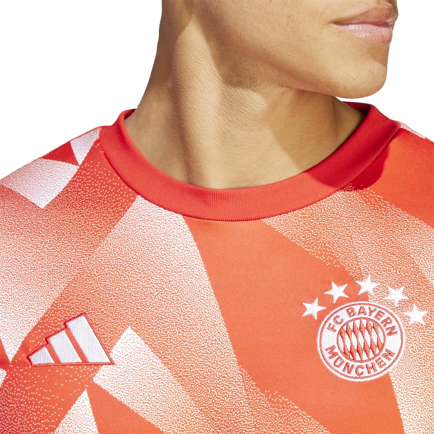 adidas Bayern Munich Pre-Match Warm Top 2023 2024 adulti