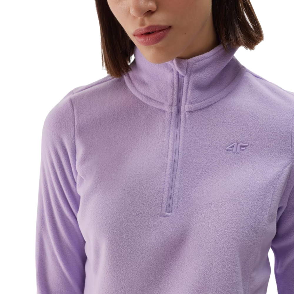 Bluza trening Bluza 's 4F F048 light purple 4FWAW24UFLEF048 52S dama