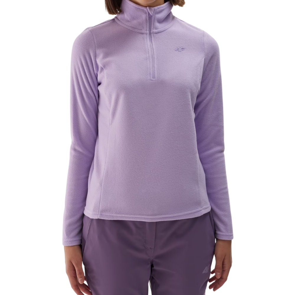 Bluza trening Bluza 's 4F F048 light purple 4FWAW24UFLEF048 52S dama