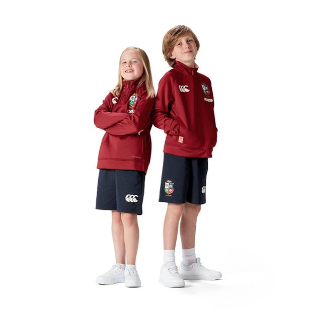 Bluza Canterbury British and Irish Lions 2024 Quarter Zip copil