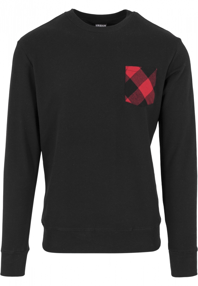 Contrast Pocket Crewneck Urban Classics