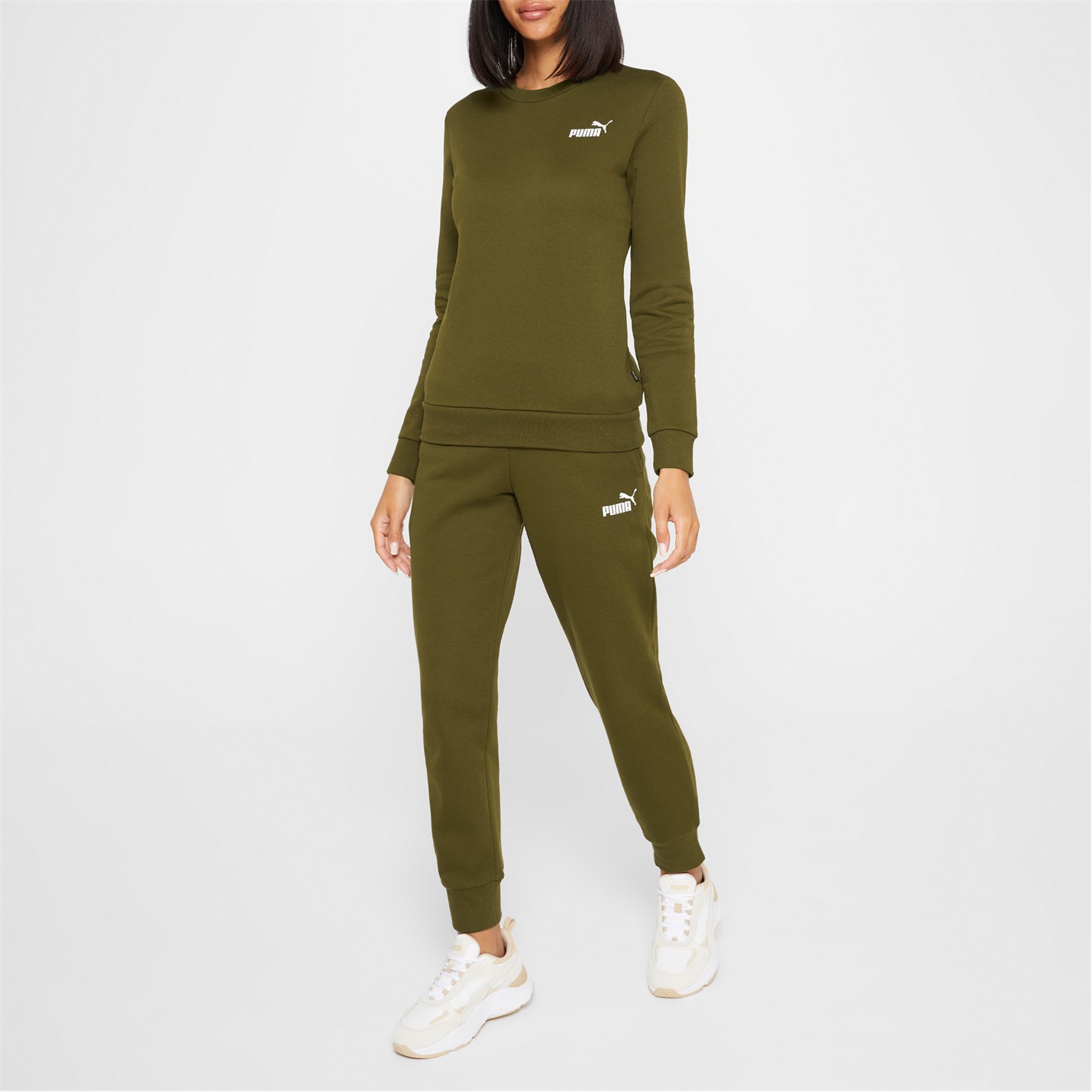 Bluza trening Puma Essential Crew dama