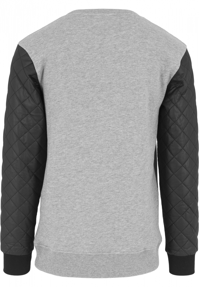 Quilt piele Imitation Sleeve Crewneck Urban Classics