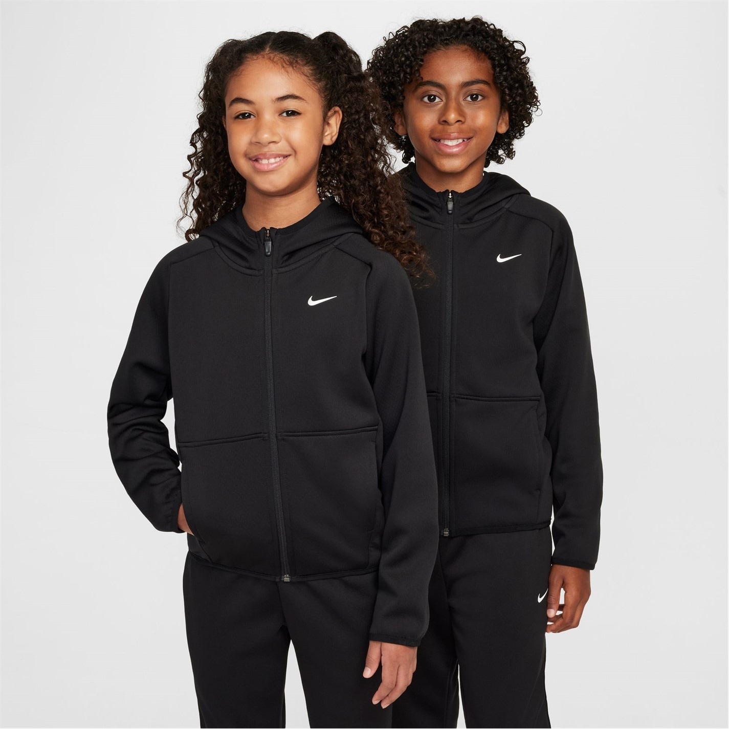 Bluza Hanorac Nike Big Therma-FIT Winterized Full-Zip Training copil