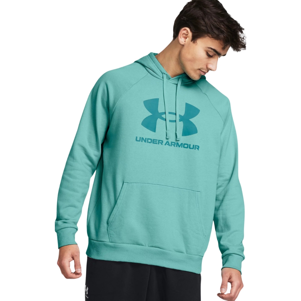 Bluza Hanorac pentru b?rba?i Under Armour Rival Logo HD, bleumarin 1379758 48--\t\ t