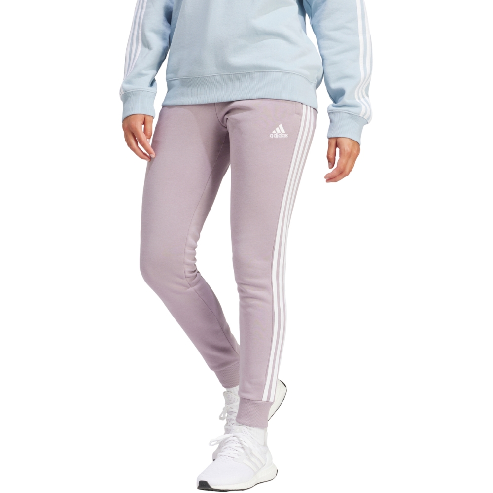 Bluza Pantaloni adidas Essentials 3-Stripes pentru femei violet IR5403