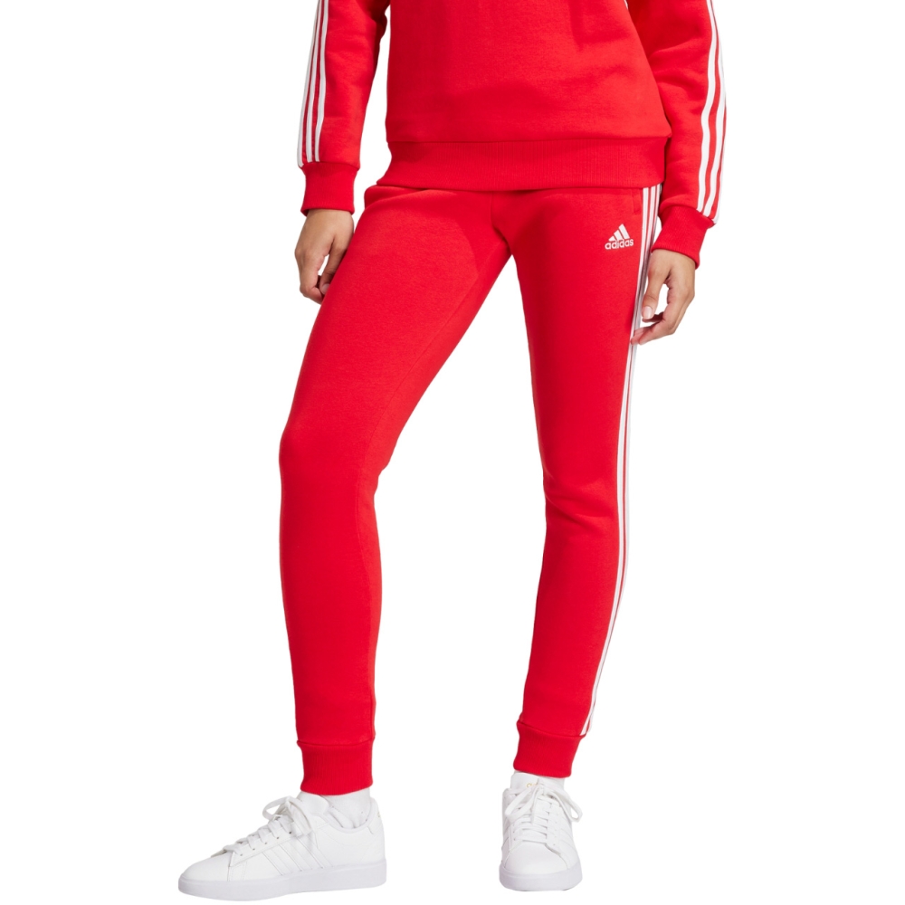 Bluza Pantalon adidas Essentials 3-Stripes 's Red IY1719 dama