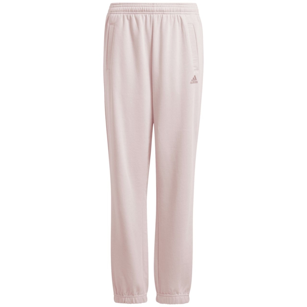 Bluza Pantalon 's adidas Essentials Small Logo Feel Cozy pink JF8746 copil