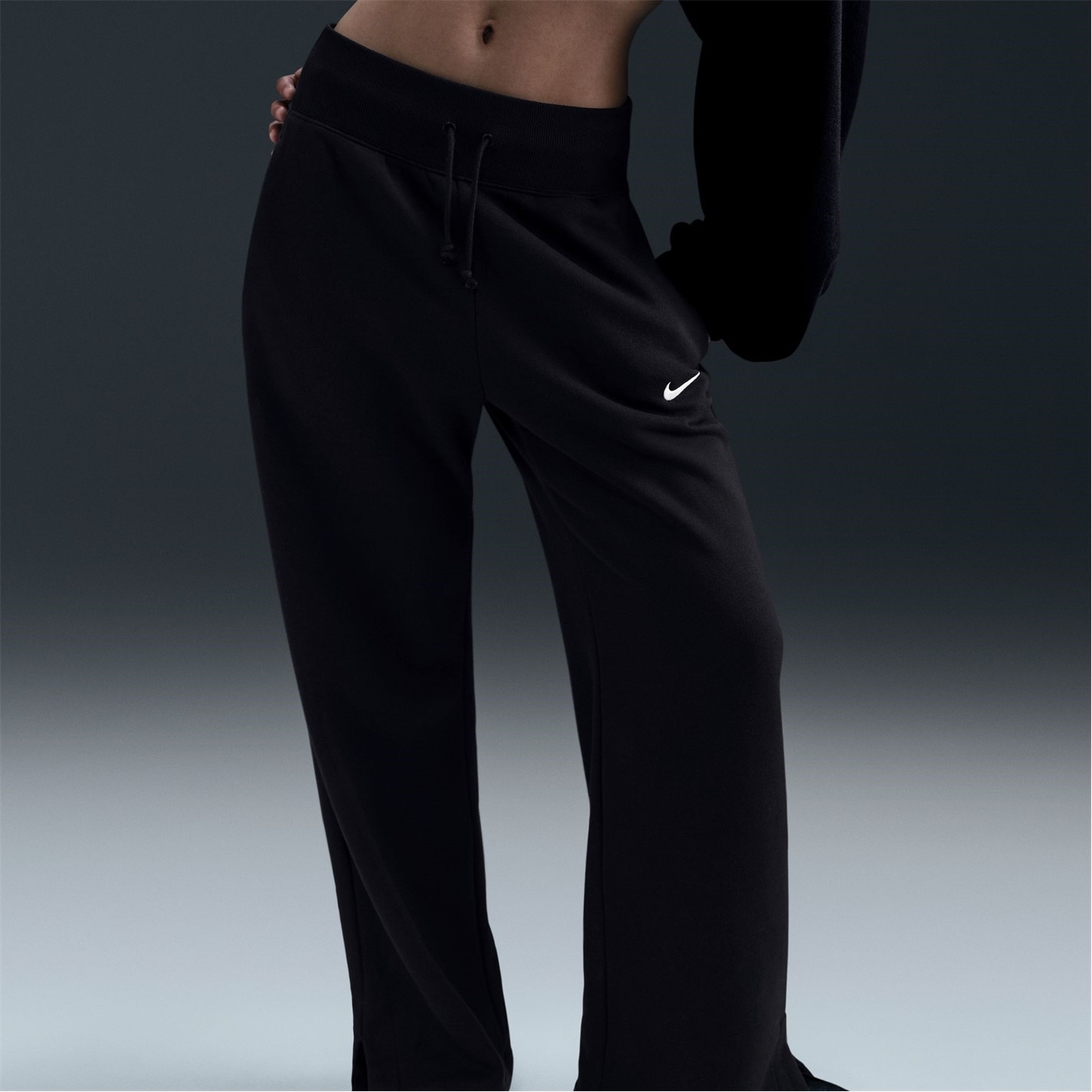 Bluza Pantalon trening Nike Sportswear Phoenix High-Waisted Wide-Leg dama