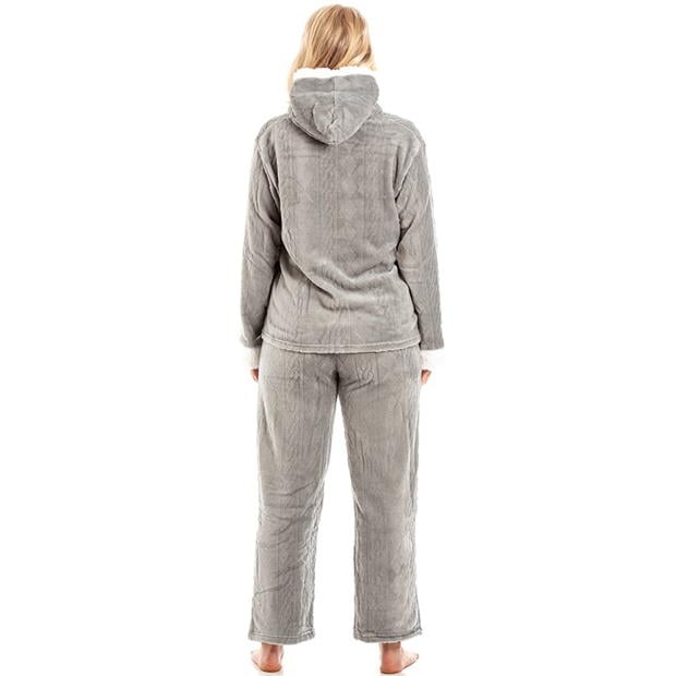 Bluza Pijama Camille Supersoft Hooded Set