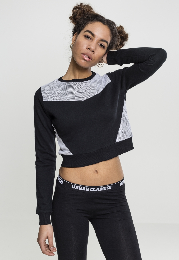 Cropped Mesh Terry Crew dama Urban Classics