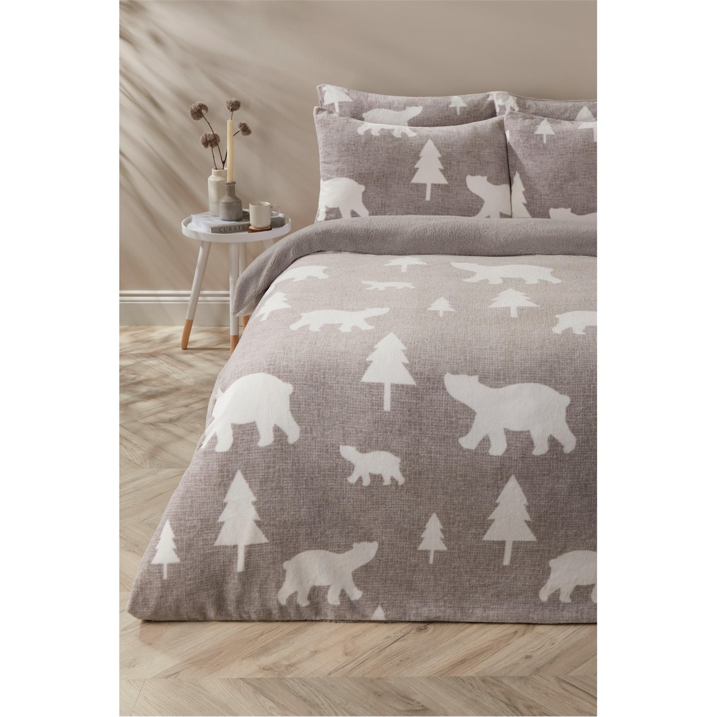 Bluza Homelife Polar Bear Printed Textured Duvet Set