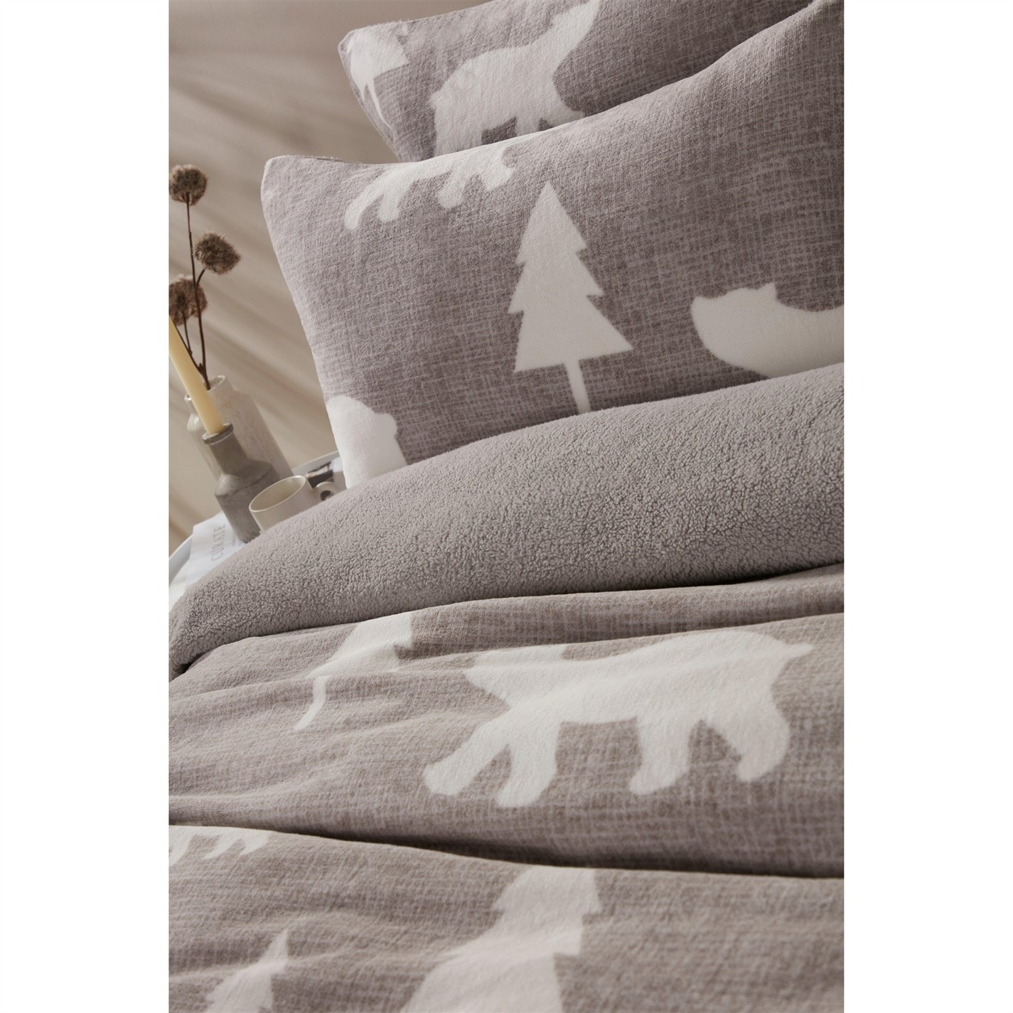 Bluza Homelife Polar Bear Printed Textured Duvet Set