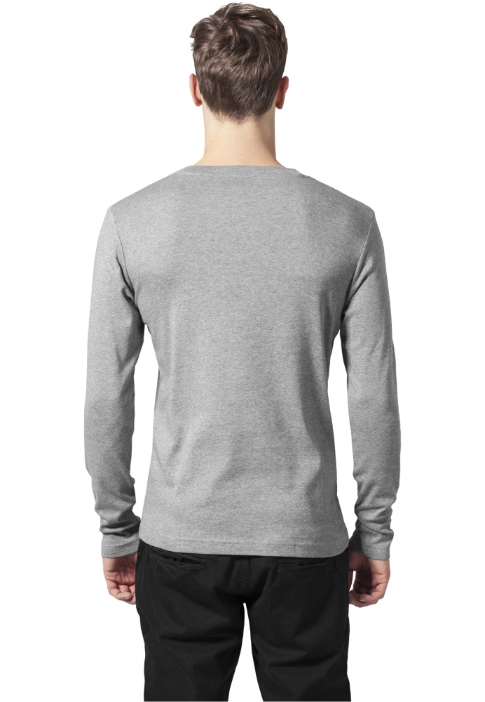 Tricou Slim 1by1 Henley L/S Urban Classics