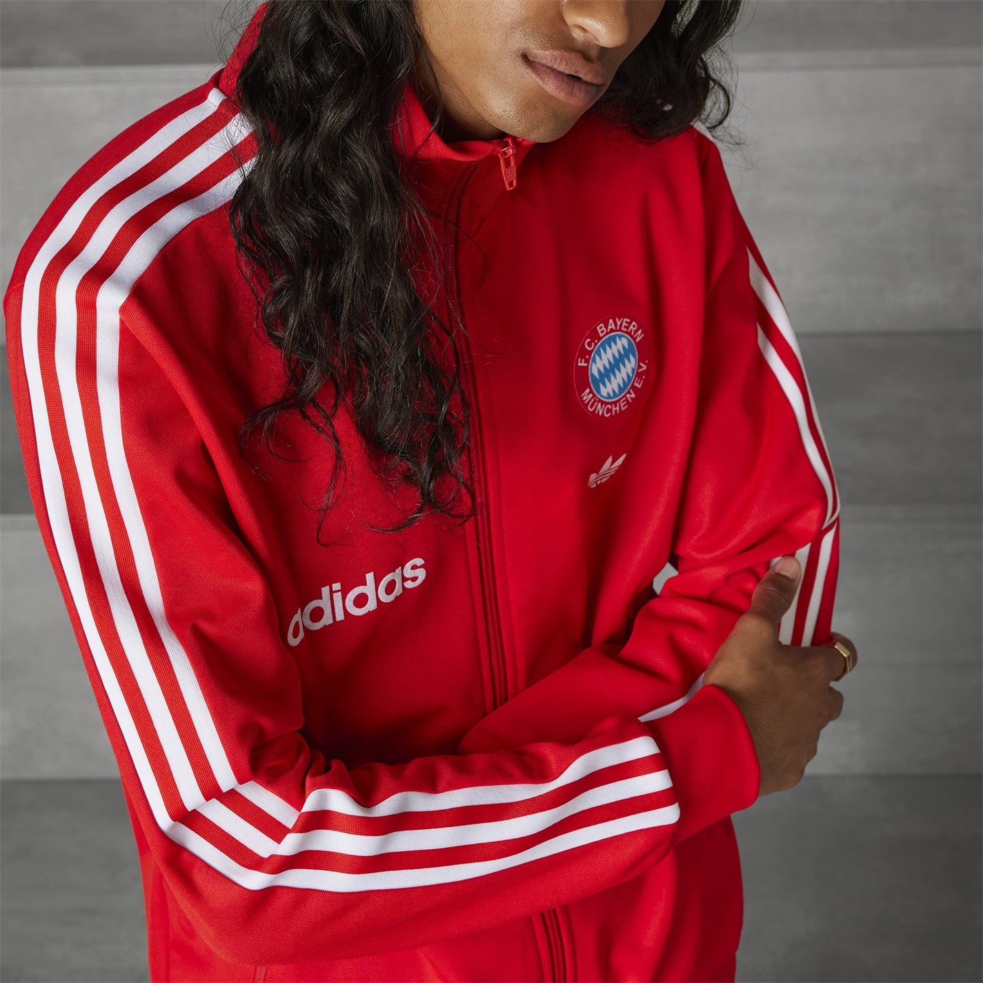 adidas Bayern Munich Beckenbauer Track Top adulti