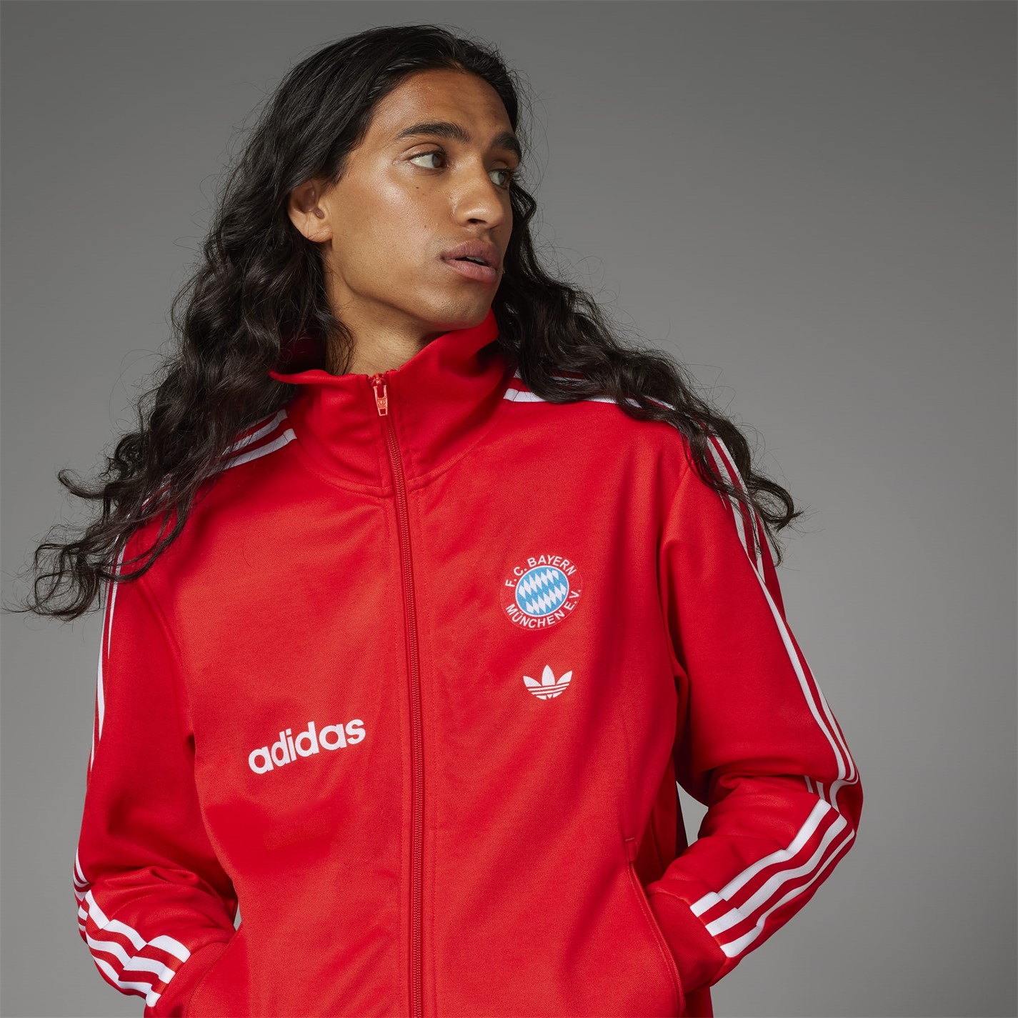 adidas Bayern Munich Beckenbauer Track Top adulti