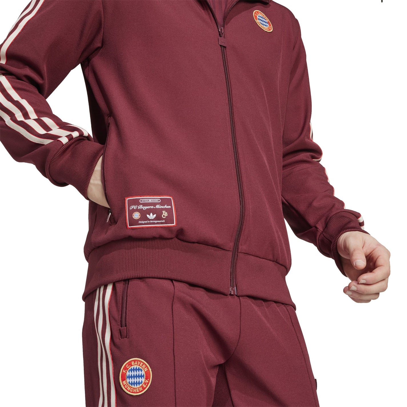 adidas FC Bayern Terrace Icons Track Top adulti