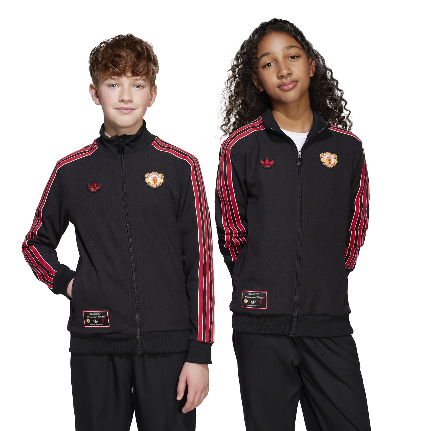 adidas Manchester United FC Terrace Icons Track Top copil