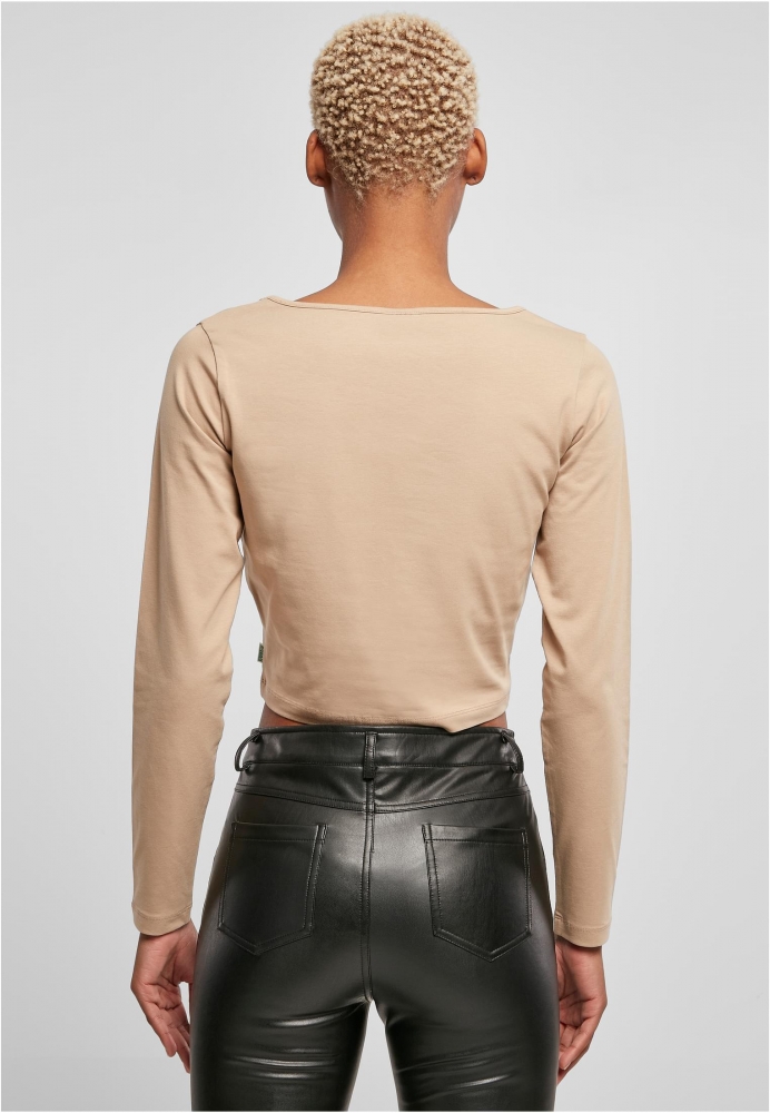 Organic Cropped Longsleeve dama Urban Classics