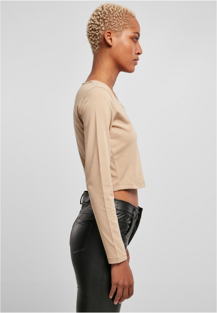 Organic Cropped Longsleeve dama Urban Classics