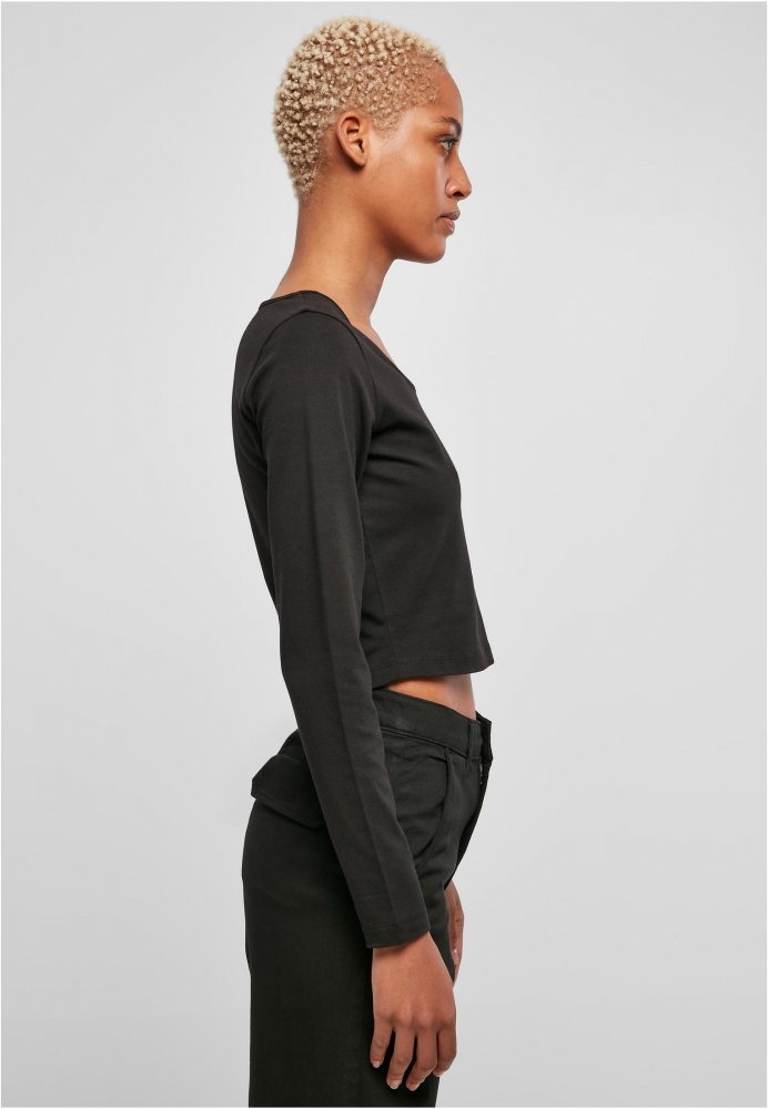 Organic Cropped Longsleeve dama Urban Classics