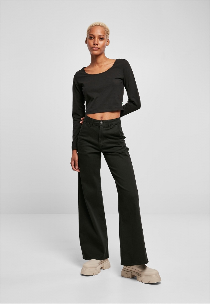 Organic Cropped Longsleeve dama Urban Classics