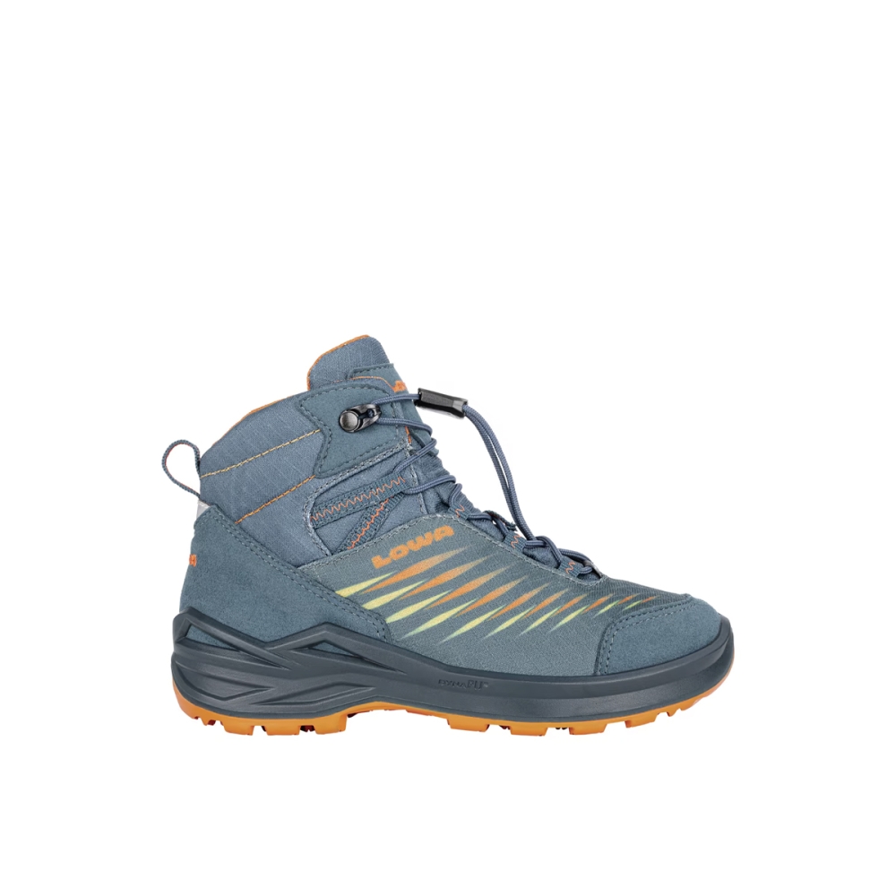 Bocanci Drumetie Copii Lowa Zirrox II GTX Mid Petrol/Mango