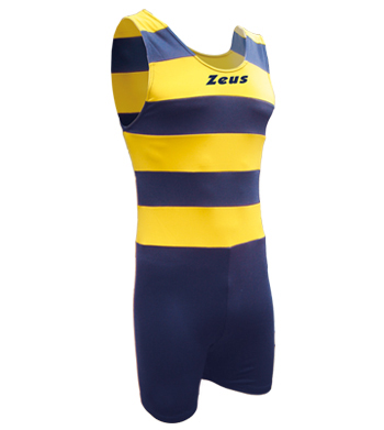 BODY LYCRA CANOTTAGGIO Zeus bleumarin galben