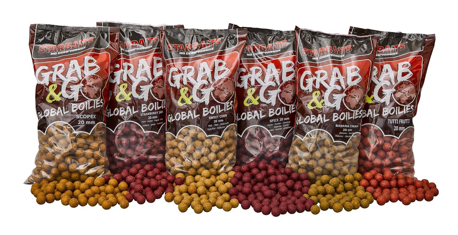 BOILIES G&G GLOBAL SWEET CORN 20MM 1KG STARBAITS