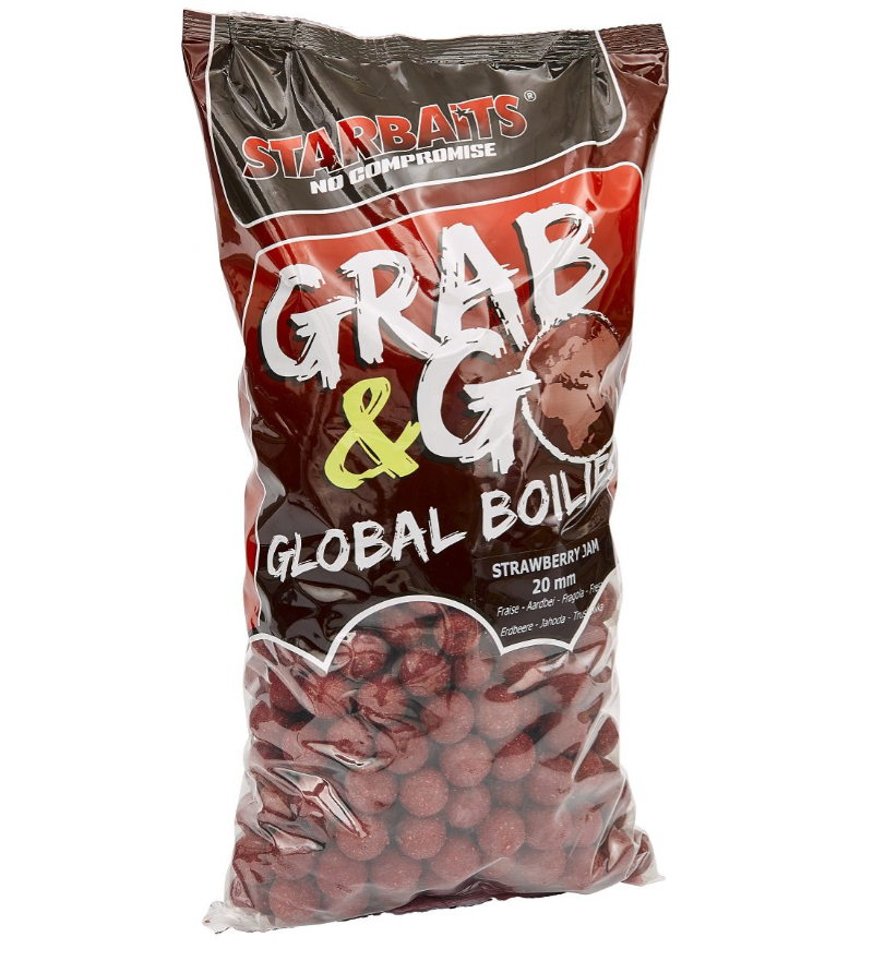 BOILIES G&G STRAWB JAM 20MM 2,5KG STARBAITS