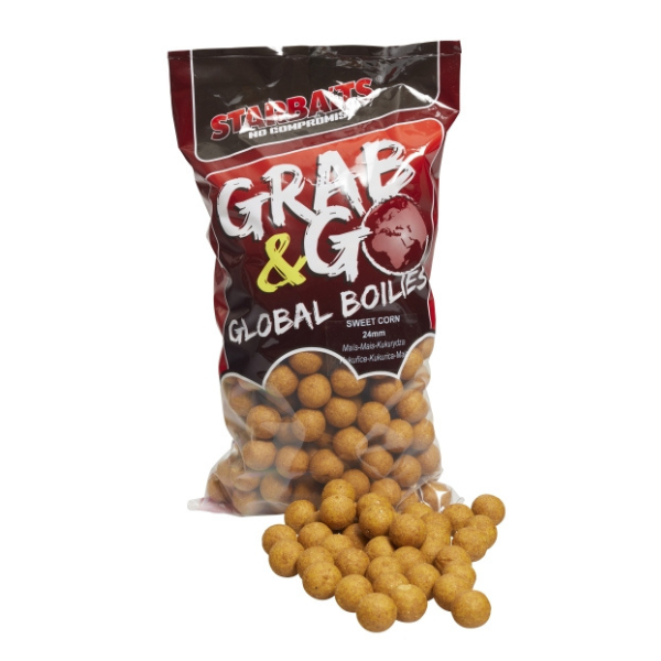 BOILIES G&G SWEET CORN 24MM 2,5KG STARBAITS