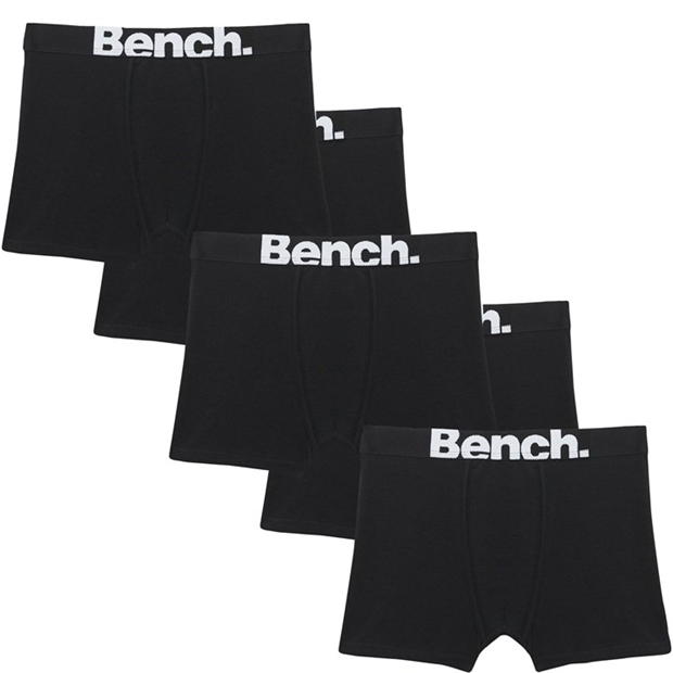 Lenjerie intima Bench Pack of 5 Logo Black baietel