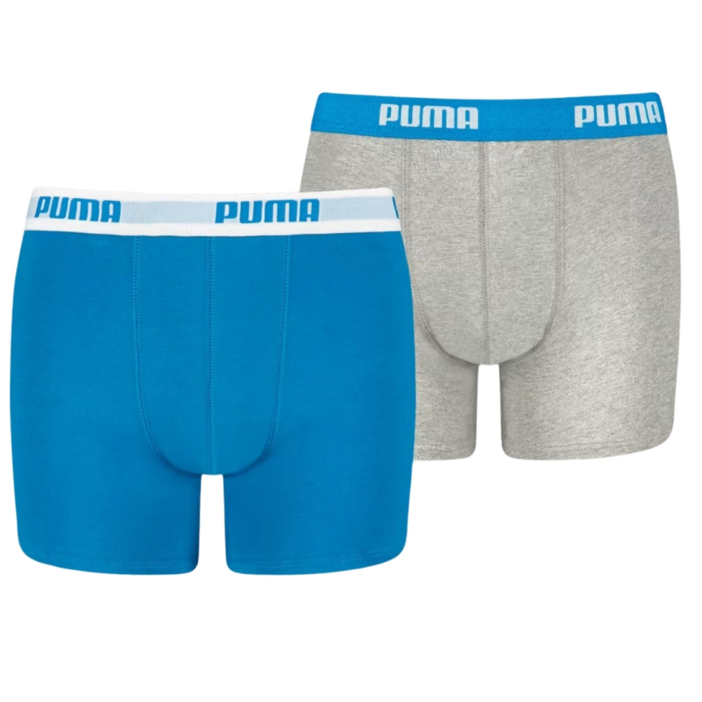 Lenjerie intima pentru copii Puma Basic 2P albastru, gri 935454 02