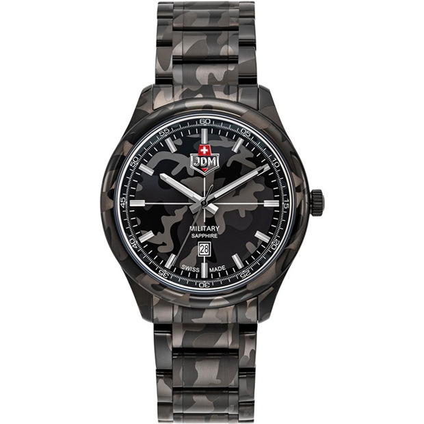 JDM Military Mission Camo Bracelet And Dial Sports Watch