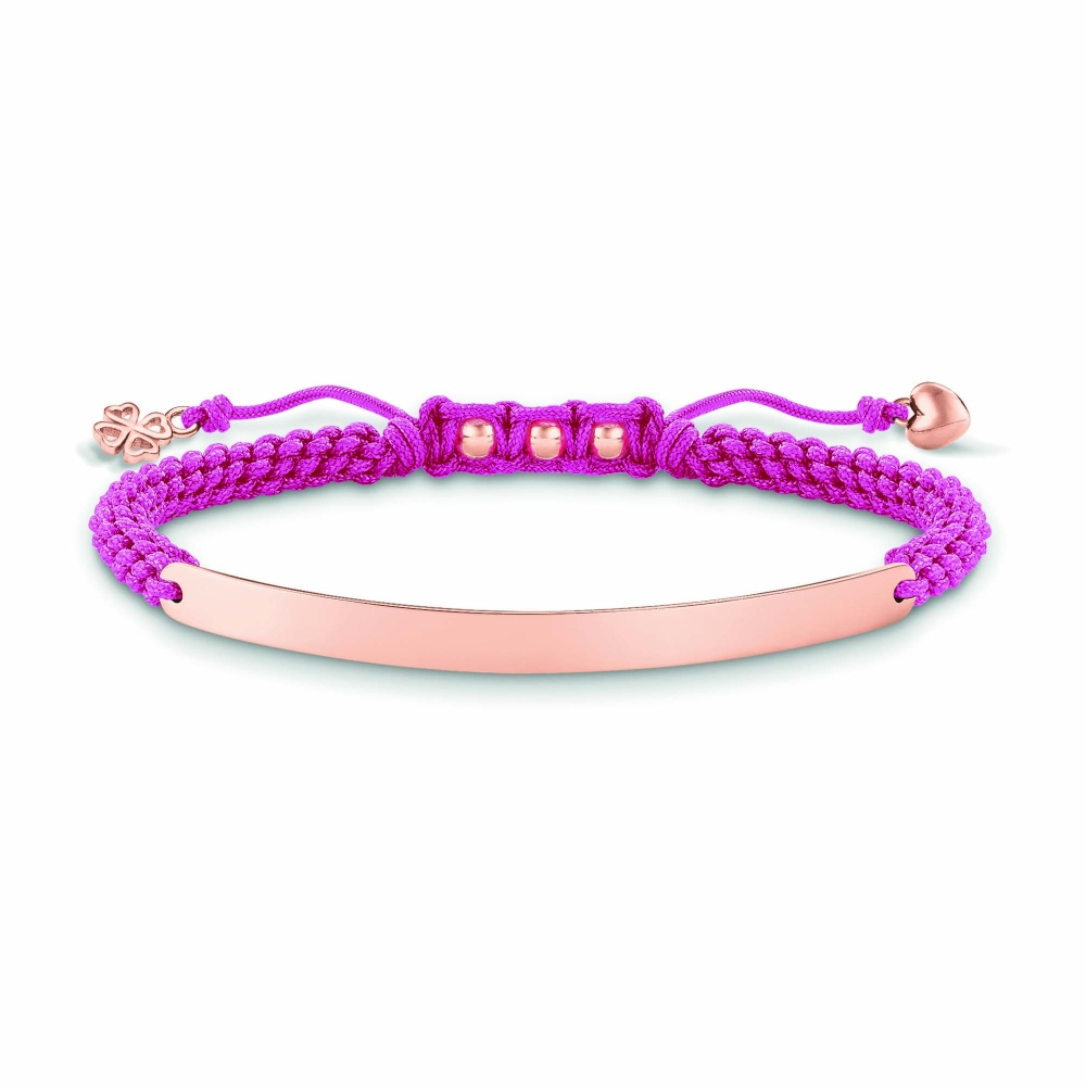 Bratari THOMAS SABO A00655979L19v pentru Femei rose, roz auriu